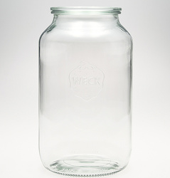 3000 ml WECK Zylinder-Glas inkl.Glasdeckel