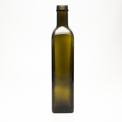 500 ml Marasca-Flasche antikgrün