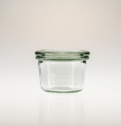   80 ml WECK-Mini-Sturzglas mit Glasdeckel