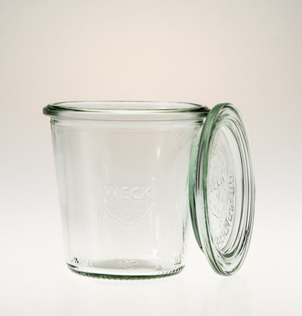 290 ml WECK-Sturzglas hoch mit Glasdeckel