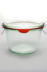 370 ml WECK-Sturzglas mit Glasdeckel - Voraussichtlich...