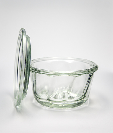  280 ml WECK-Gugelhupfglas mit Glasdeckel 