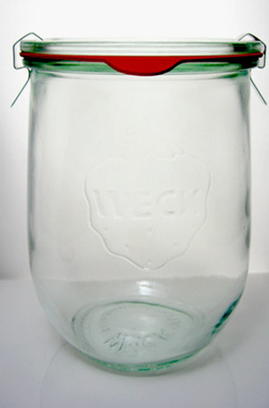 1062 ml  WECK-Tulpenglas mit Glasdeckel