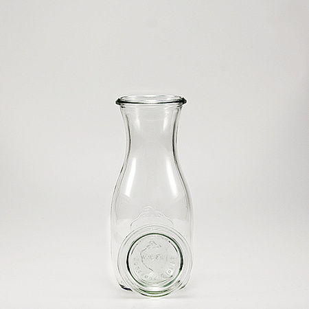  530 ml WECK-Saftflasche mit Glasdeckel  - Voraussichtlich ab 27. Kalenderwoche wieder verfügbar 