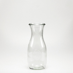  530 ml WECK-Saftflasche mit Glasdeckel  -...