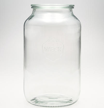 3000 ml WECK Zylinder-Glas inkl.Glasdeckel